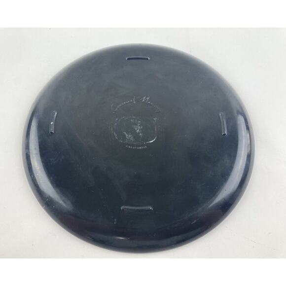 Couroc Monterey Tray Plate 10.2" Round Kachina Brass Wood Inlay Pueblo Hopi Dol - Picture 2 of 6